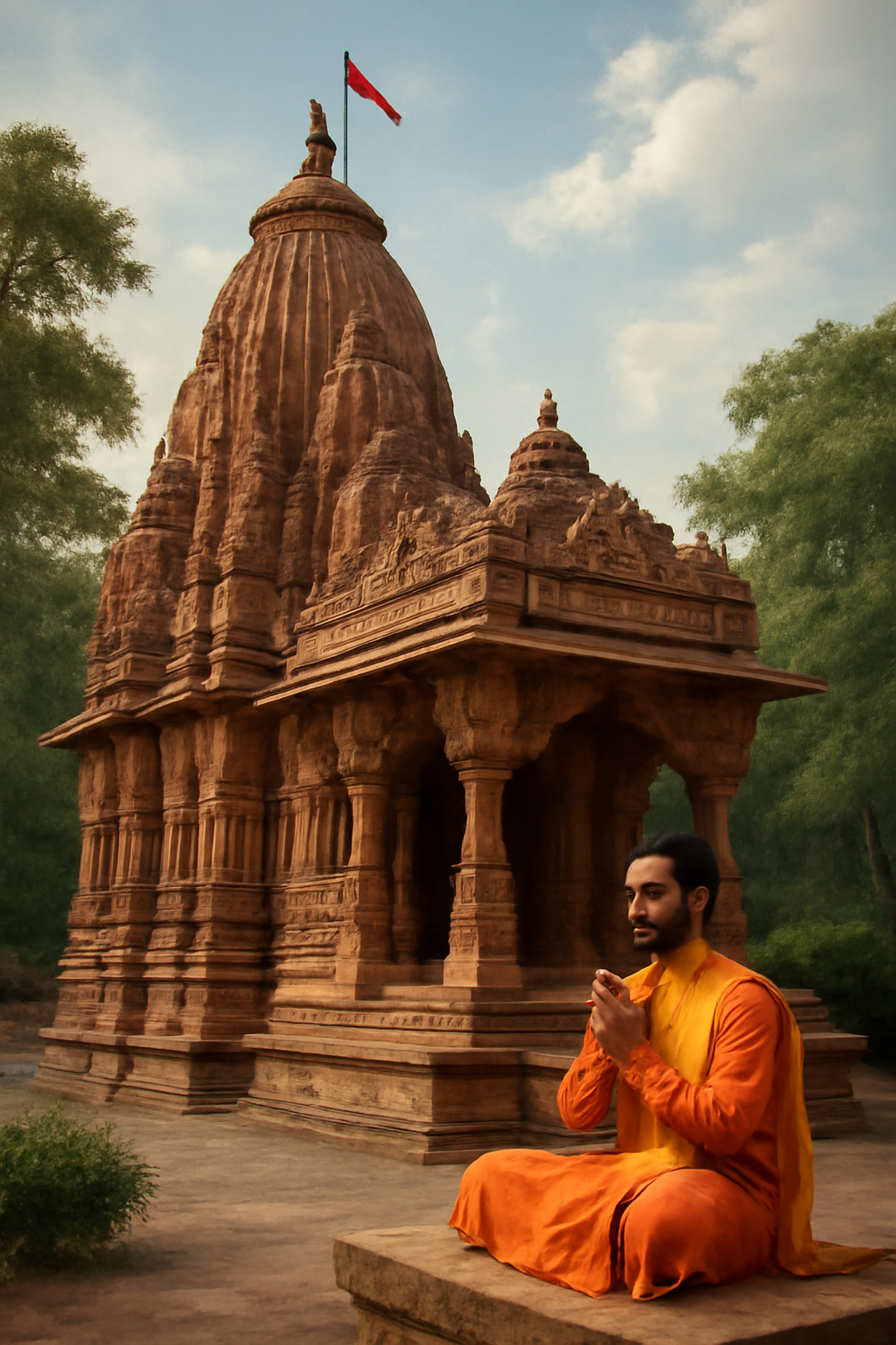 рдирд▓рдЦреЗрдбрд╝рд╛ рдХреЗ рдкреНрд░рд╕рд┐рджреНрдз рдмрдЧрд▓рд╛рдореБрдЦреА рдордВрджрд┐рд░ рдореЗрдВ рдкрдВрдбрд┐рдд рдордиреАрд╖ рд╢рд░реНрдорд╛ рдХреА рдЖрдзреНрдпрд╛рддреНрдорд┐рдХ рдпрд╛рддреНрд░рд╛